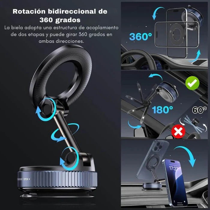 Soporte magnetico para celular